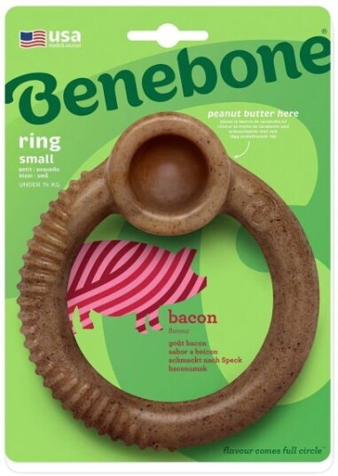 Benebone Tyggering I Nylon Med Baconsmak (S)