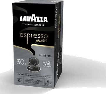 Lavazza | Espresso Maestro Ristretto 30 kapsler til Nespresso®