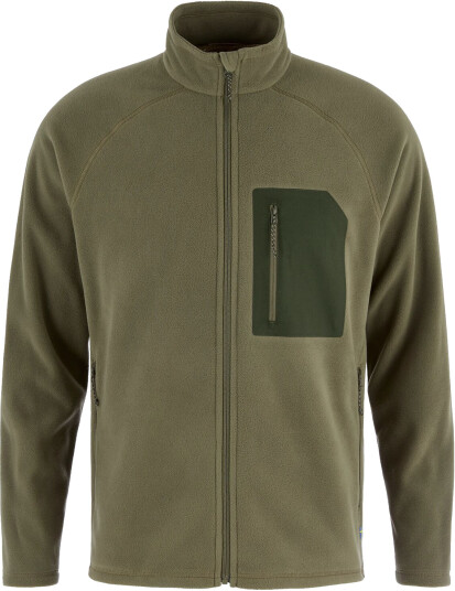 Fjellreven Men"s Kaipak Fleece Laurel Green/Deep Forest S