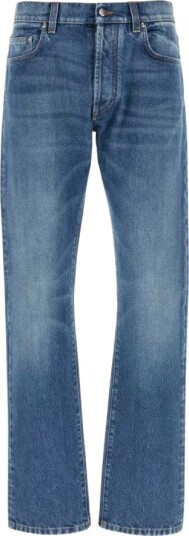 Versace, Herre, Jeans, Blå, W32,