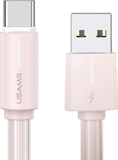 Usb-Kabel Usams Usb-A Til Usb-C 1 M Rosa