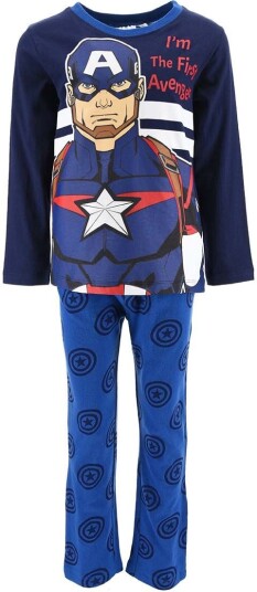 Marvel Avengers Classic Pysjamas Navy 10 år