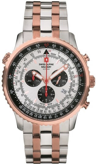 Swiss Alpine Military Herreklokke 7078.9152 Classic Sølvfarget/Stål