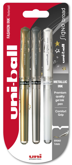 Geleroller UNI Signo UM-153 3 clipstr
