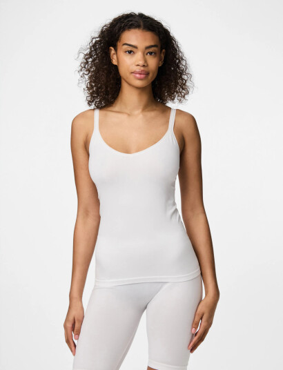Pieces Pcplain Underwear Top Noos Bc - White - XS/S