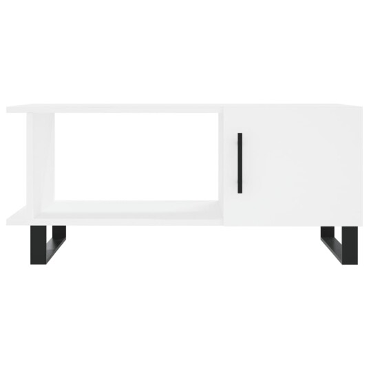 Salongbord hvit 90x50x40 cm konstruert tre 8720845429690