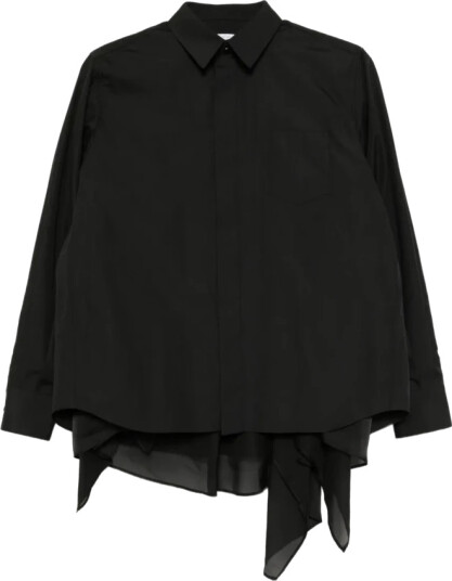 Sacai Dame Bluser & Skjorter Svart M, Sacai Dame Bluser & Skjorter Svart M,