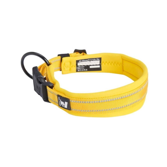 Feel Active Polstret Hundehalsbånd Gul 2 X 40-50Cm 