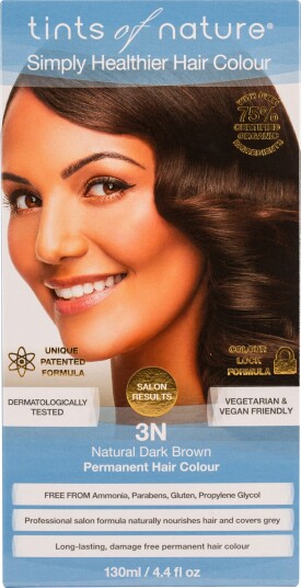 Tints of Nature Dark Brown Permanent Hair Colour 3N  130 ml