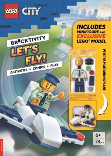 LEGO® City: Let's Fly with Pete the Pilot minifigure and exclusive plane model