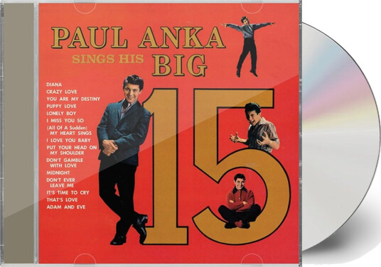 Paul Anka Paul Anka Sings His Big 15 CD