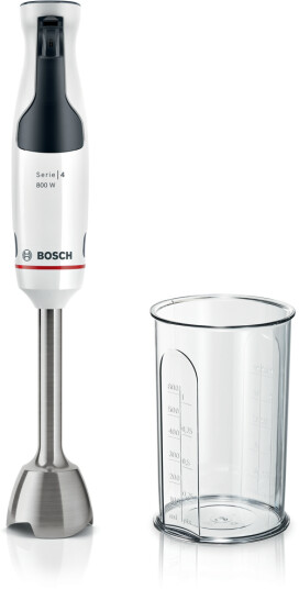 Bosch MSM4W410 Stavmikser 800W Hvit med Anti Splash tech Bosch MSM4W410 Stavmikser 800W Hvit med Anti Splash tech