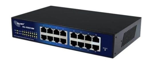 ALLNET ALL-SG8316M - switch - 16 ports - Managed - rack-mountable ALLNET ALL-SG8316M - switch - 16 ports - Managed - rack-mountable