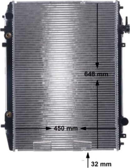 Radiator MAHLE ORIGINAL CR 1692 000S Radiator MAHLE ORIGINAL CR 1692 000S
