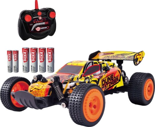 Dickie Toys Dune Stinger Radiostyrt Bil 2.4GHz Inkl. Batterier 6+ År Dickie Toys Dune Stinger Radiostyrt Bil 2.4GHz Inkl. Batterier 6+ År
