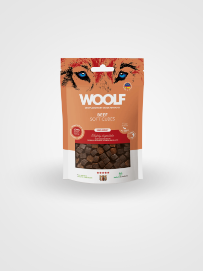 Woolf Soft Cubes Okse 100 G