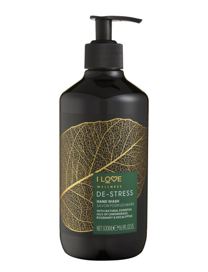 I LOVE I Love Wellness Hand Wash Destress Ecualyptus & Cedarwood 500Ml - Nude - 500 ml