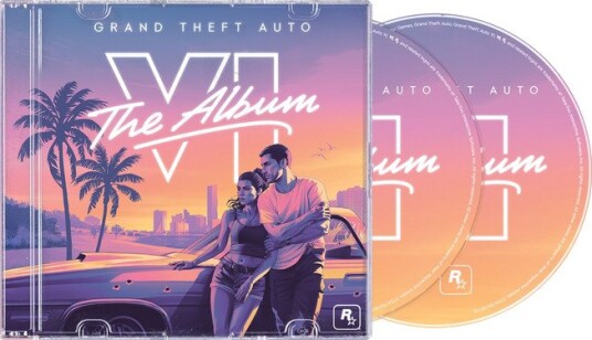 Diverse Artister, Yung Lean, Travis Scott, CA7RIEL & Paco Amoroso, PinkPantheress, Fred Again, Etienne de Crécy, Morgan Wallen, Rauw Alejandro, Keith Richards Grand Theft Auto VI: The Album CD