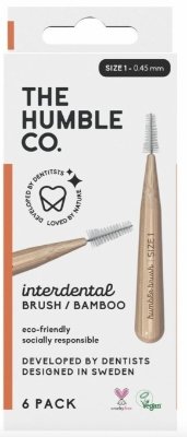 Humble Interdental Brush orange