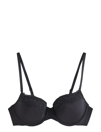 Lindex Bra Akleja Nova Lace Trim   Black   D x 70