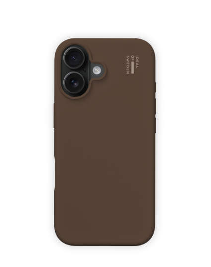 Ideal Of Sweden Silicone Case iPhone 17 Mocha Mousse