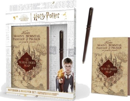 Pyramid Harry Potter Notatsett A5 Premium + Kulepenn