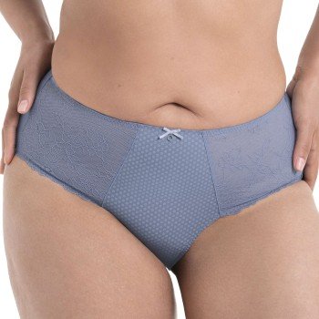 Rosa Faia Truser Eloise High Waist Brief Blå 42 Dame