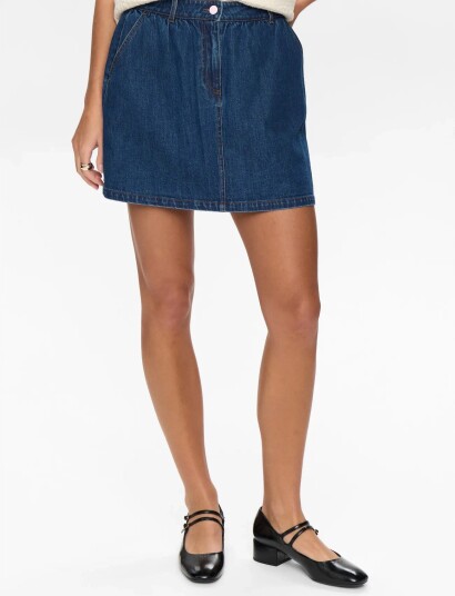 Nümph Nuaddison Skirt Blue 38