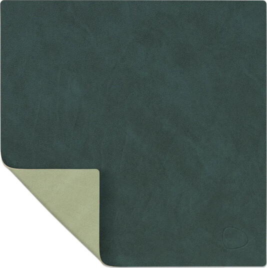 LIND DNA Nupo spisebrikke square vendbar S 1 stk. Dark green olive green