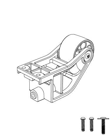 MJX P14127 Wheelie Bar Assembly