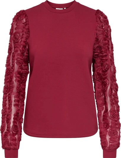 ONLY Onllavin L/S O Neck Mix Swt Red M