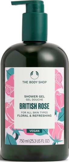 The Body Shop British Rose Shower Gel 750 ml