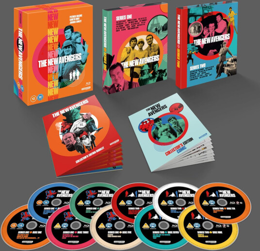 The New Avengers Den Komplette Serien Bluray