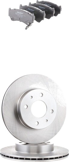 Bremseskiver og -klosser RIDEX 3405B2632
