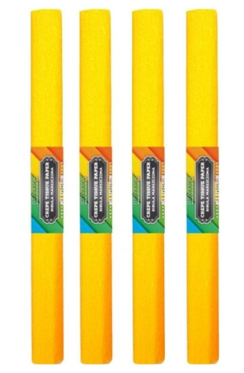 Starpak Crinkled Silkepapir 50X200cm Gul 10 Stk. Starpak Crinkled Silkepapir 50X200cm Gul 10 Stk.