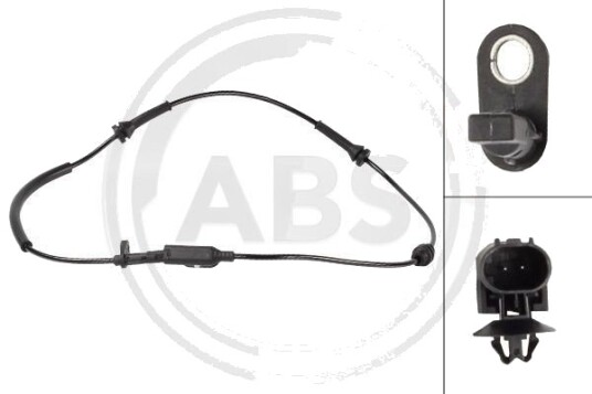 A.B.S. 33015 Sensor ABS A.B.S. 33015 Sensor ABS