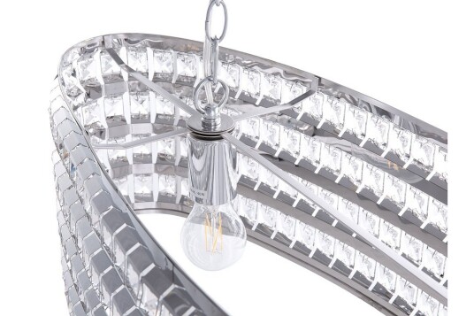 Taklampe Cavone 31 cm Sølv