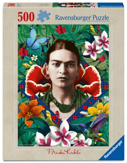 Ravensburger Puslespill 500 Frida Kahlo Ravensburger Puslespill 500 Frida Kahlo