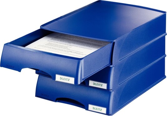 Leitz Plus Brevbakke For A4 210 X 297 Mm Blå Leitz Plus Brevbakke For A4 210 X 297 Mm Blå