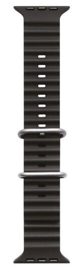 TRIACLE SPORT SILIKONREIM APPLE WATCH 42/44/45/49 MM, SVART