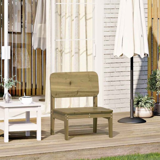 vidaXL Hagestol 60x52,5x72 cm impregnert furu vidaXL Hagestol 60x52,5x72 cm impregnert furu