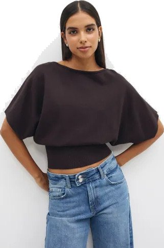Only Brun Onlmio 2/4 Boatneck Nca Knt