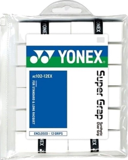 Yonex Super Grap 12-Pack Padel greptape Vit
