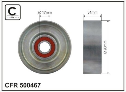 Strammehjul kilerem CAFFARO 500467