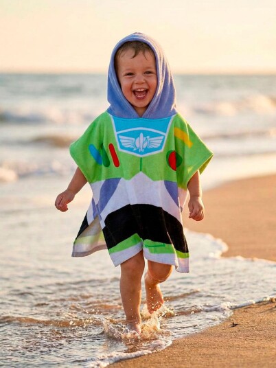 Toy Story Strandponcho Mikrofiber Flerfarget