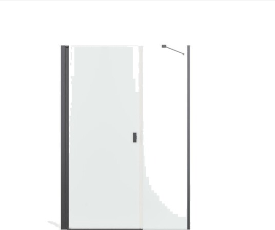 Dusjdør Strømberg Noma 45 med Sidepanel Nisje