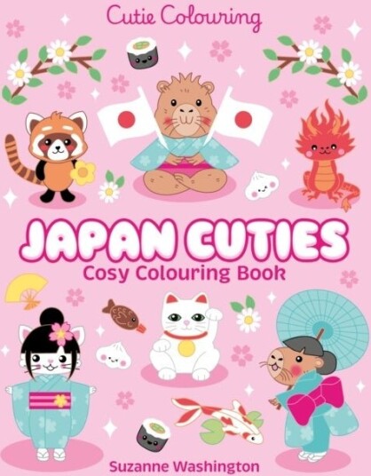 Japan Cuties Colouring Book