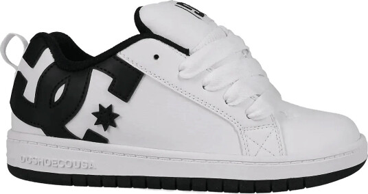 DC Court Graffik White 33.5