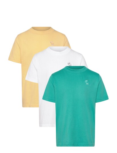 Abercrombie Kids 3T 3Pk Ss Tee Multi/patterned 155/159