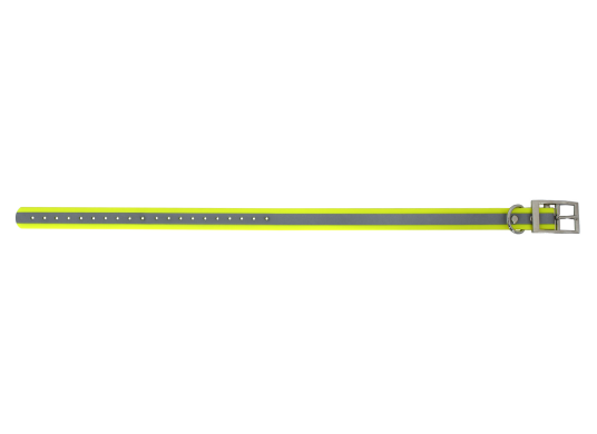 Grännakopplet Dog Collar 25Mm 55-65Cm Neon Yellow 